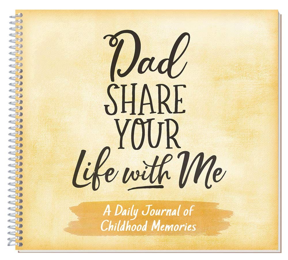 Memories book for dad as a gift idea