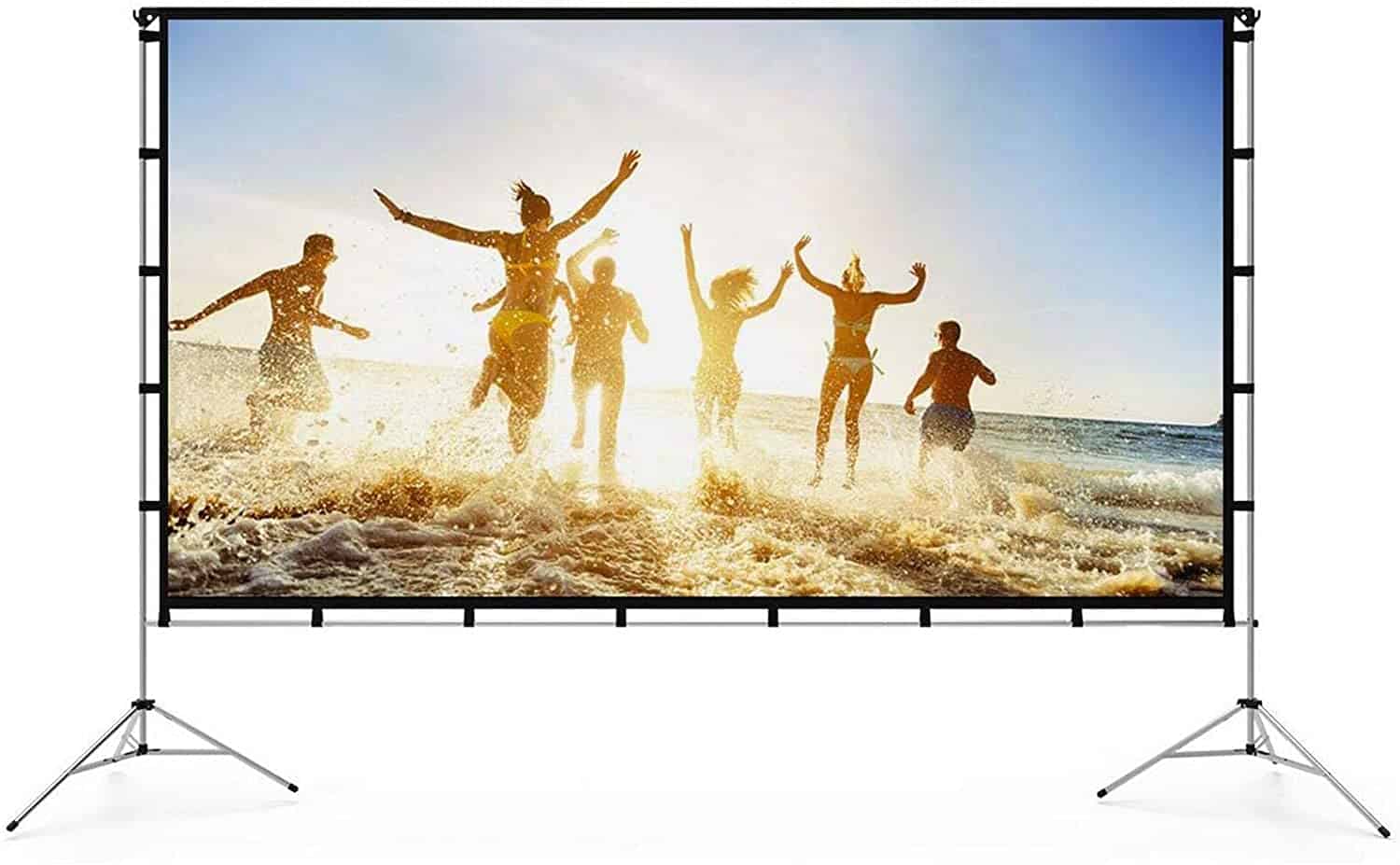 Indoor outdoor projector movie screen