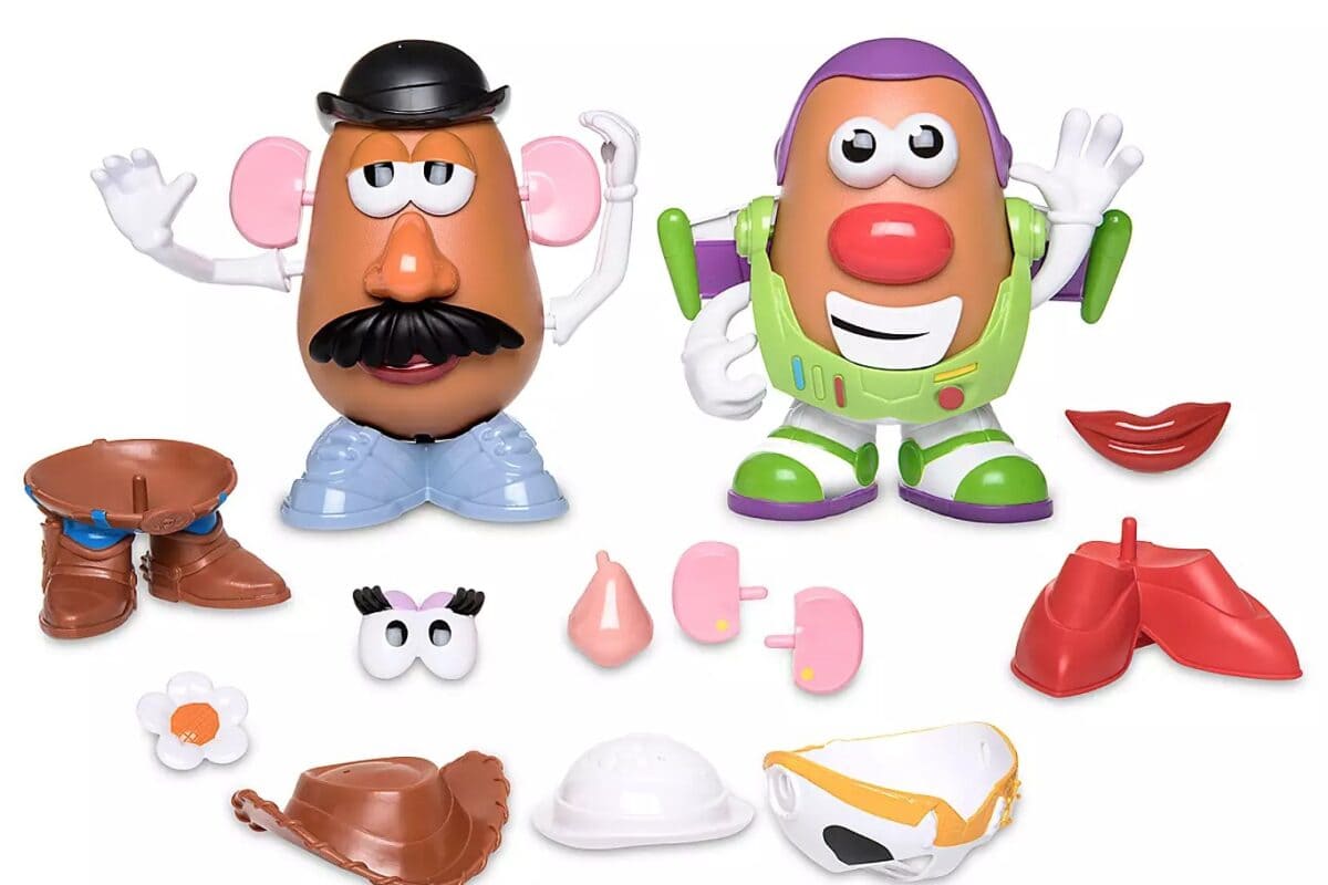 Buzz and Woody Potato Heads