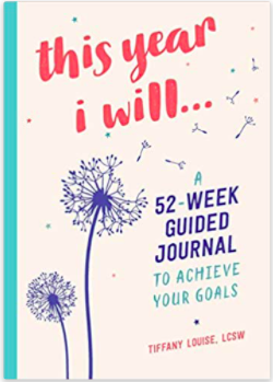 Journal prompter to set goals