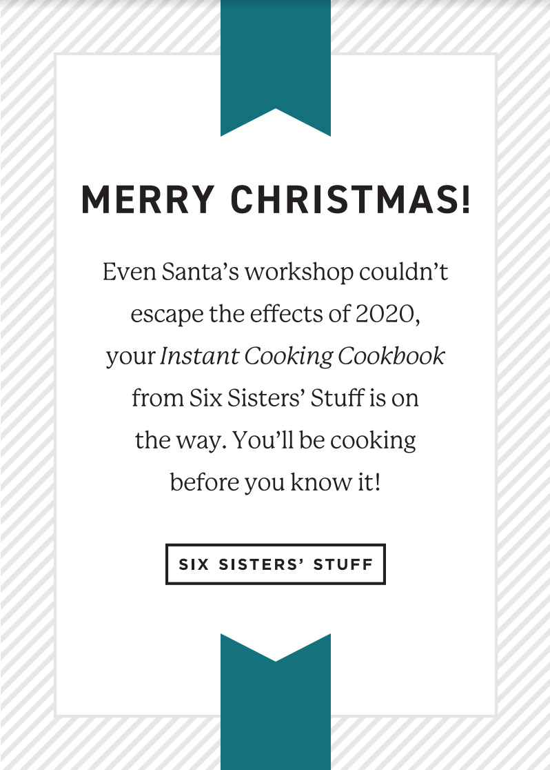 Instant Cooking Gift Printable