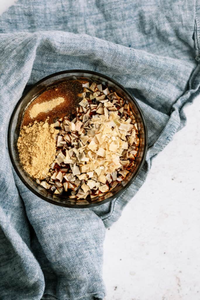 Sauce Ingredients in bowl