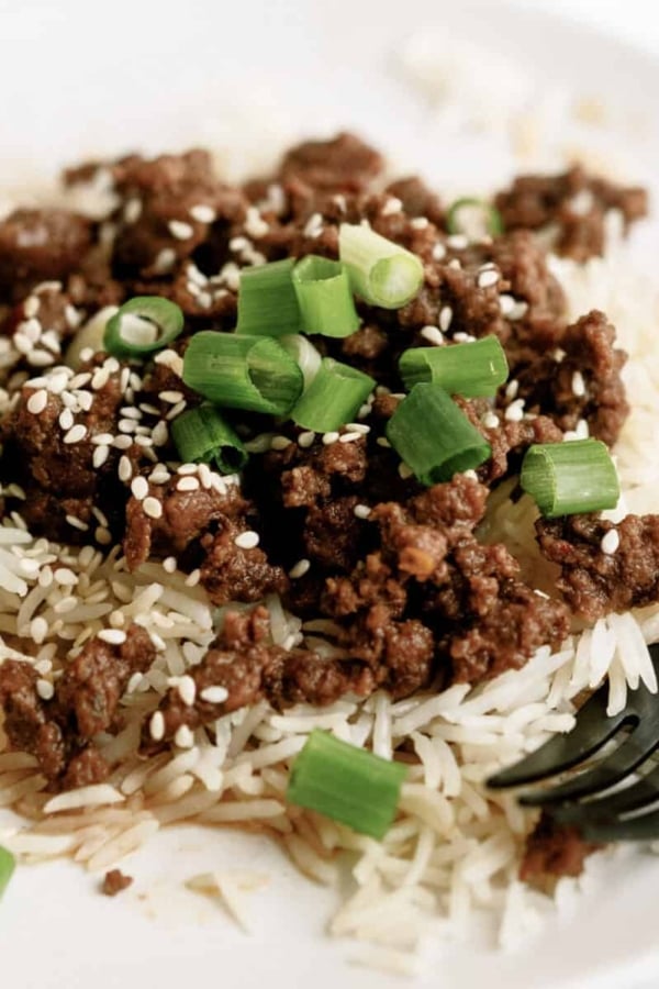 korean beef and rice