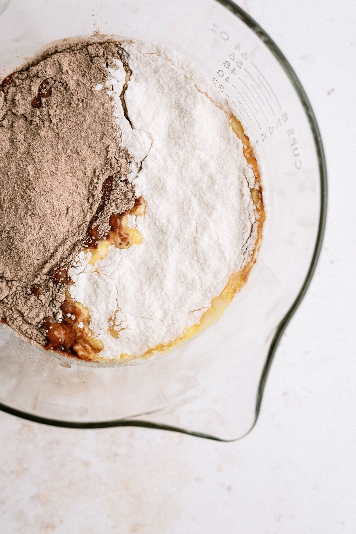 Ingredients for Layered Brownies