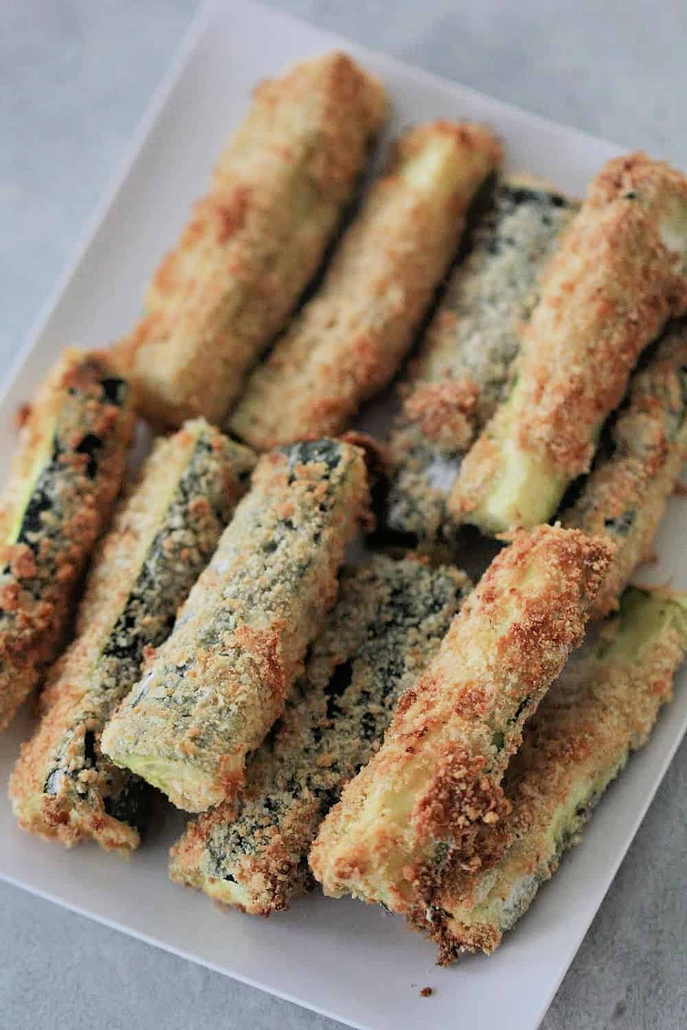 The BEST Air Fryer Zucchini Fries Recipe