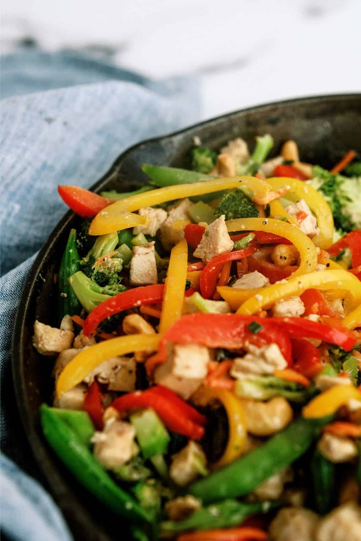 Cashew Chicken Skillet Stir-Fry