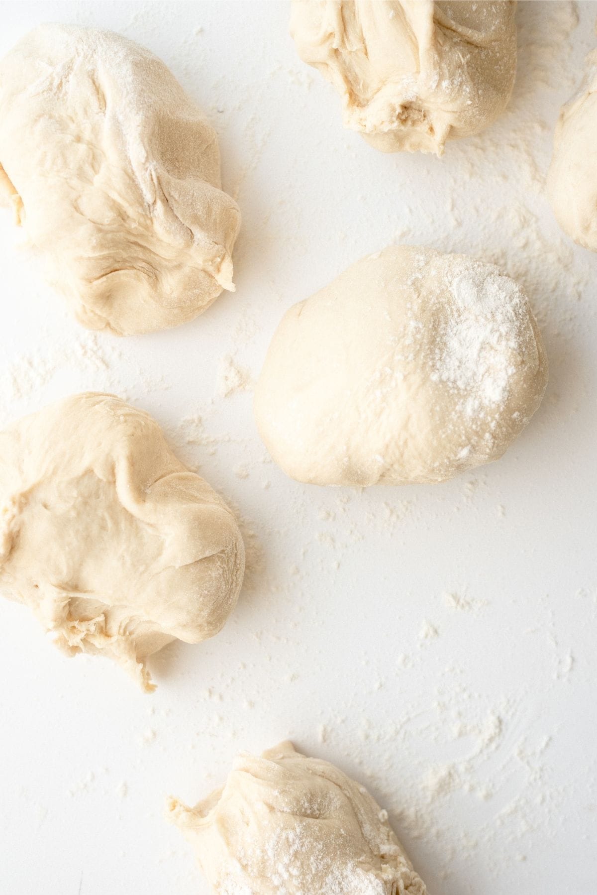 Dough balls for Homemade Bread Bowls