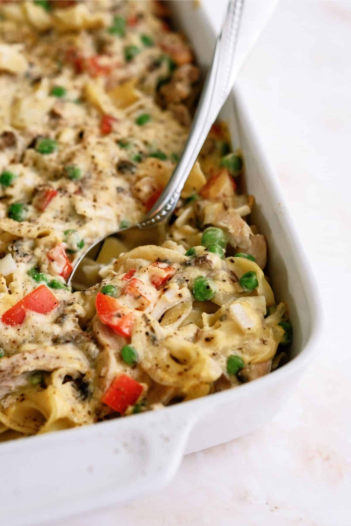 Easy Chicken and Noodle Casserole