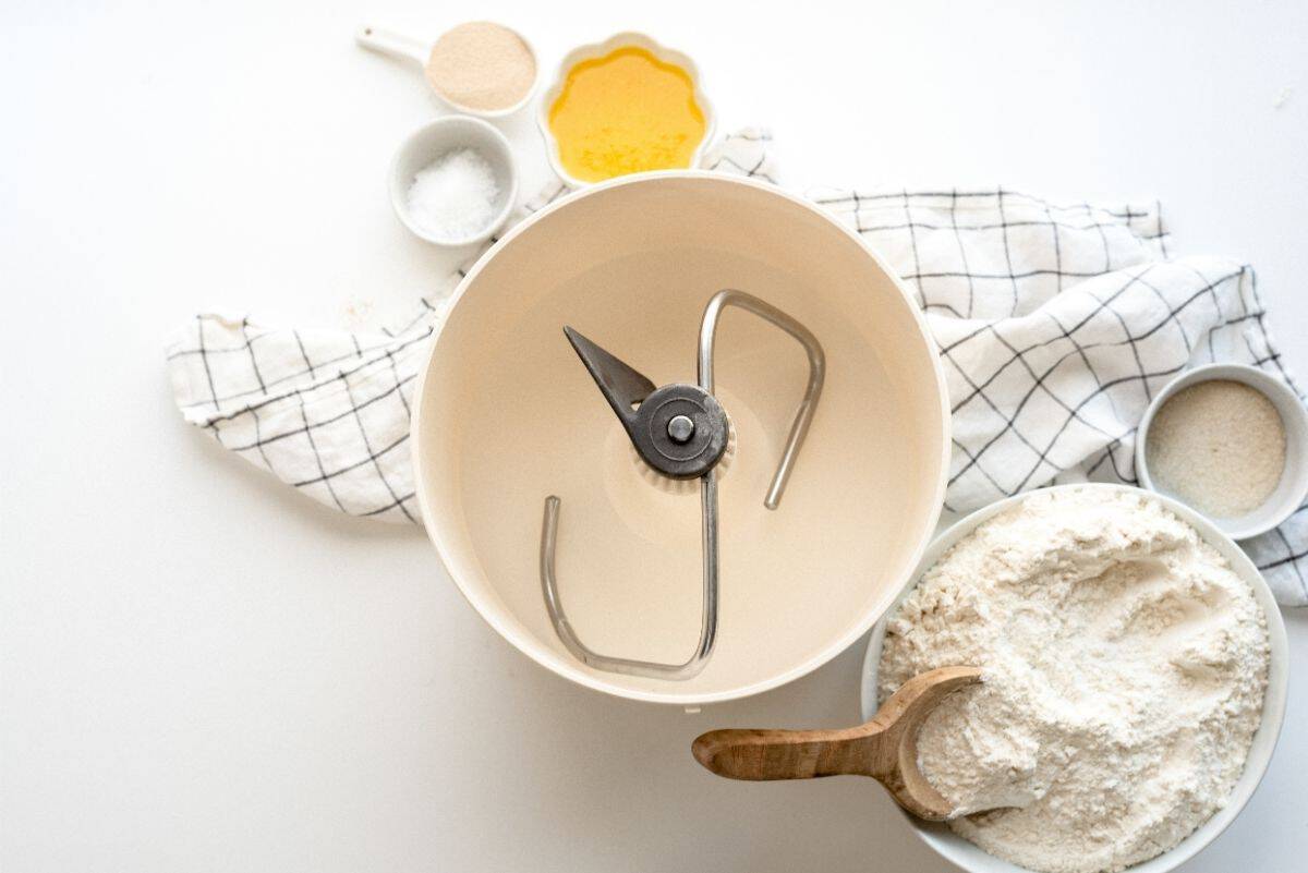 Ingredients for Homemade Bread Bowls