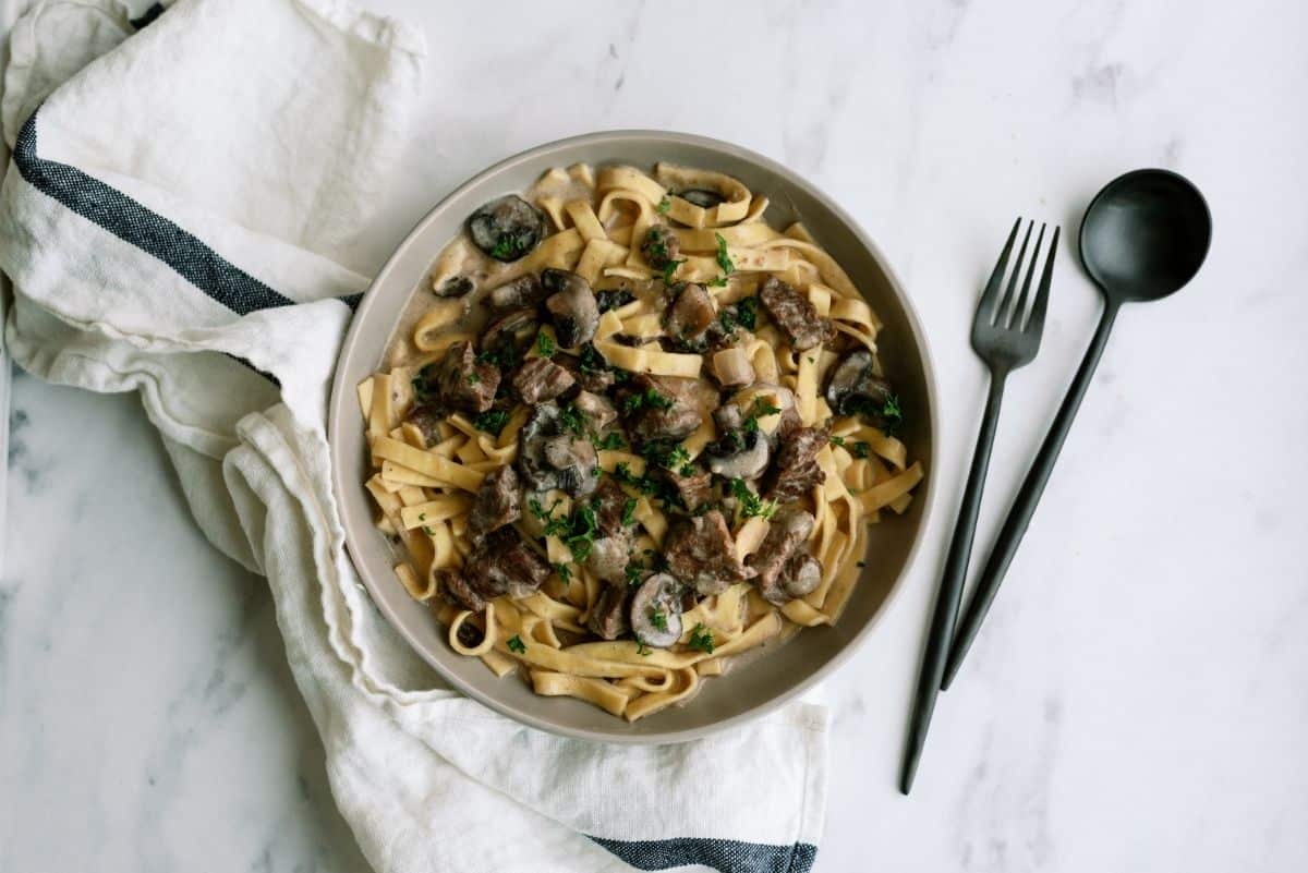 Instant Pot Beef Stroganoff Recipe