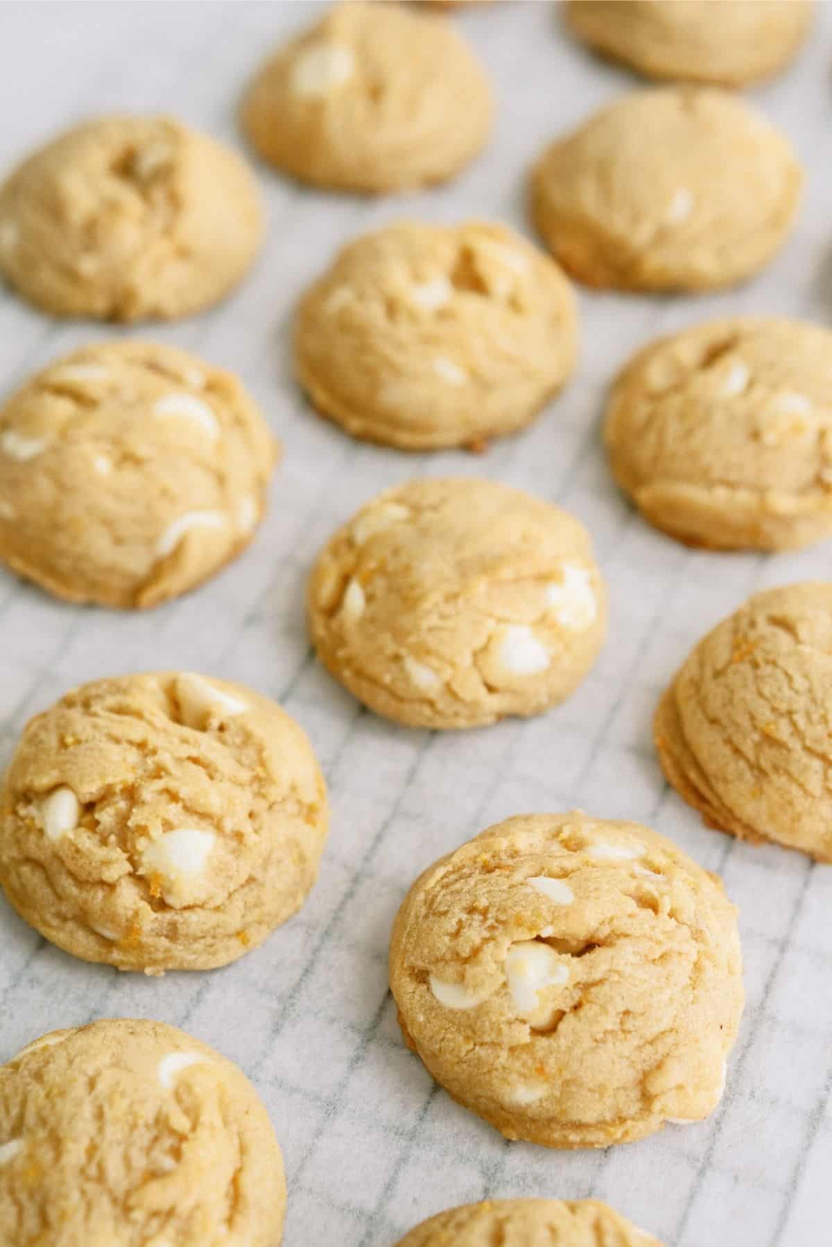 Orange Creamsicle Cookies