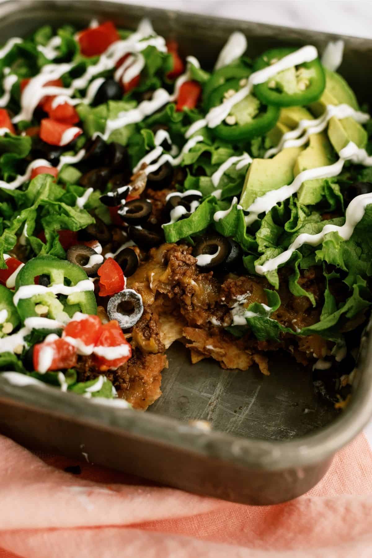 20 Minute Taco Salad Casserole Recipe