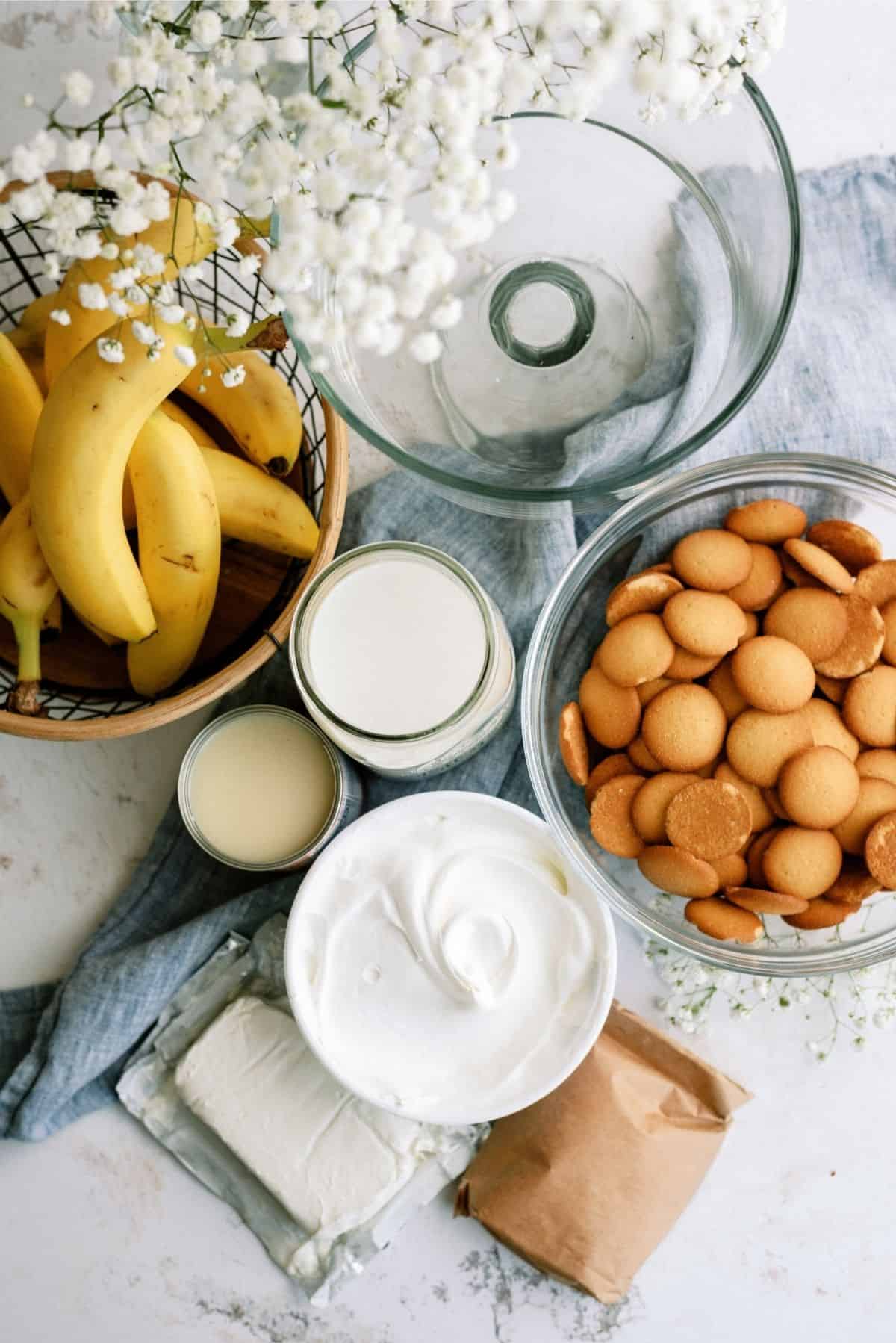 Ingredients for The Best Banana Pudding (Trifle) Recipe