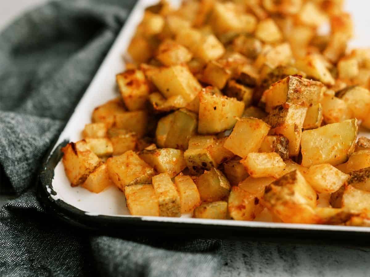 Air Fryer Potatoes {The BEST Roasted Potaotes}