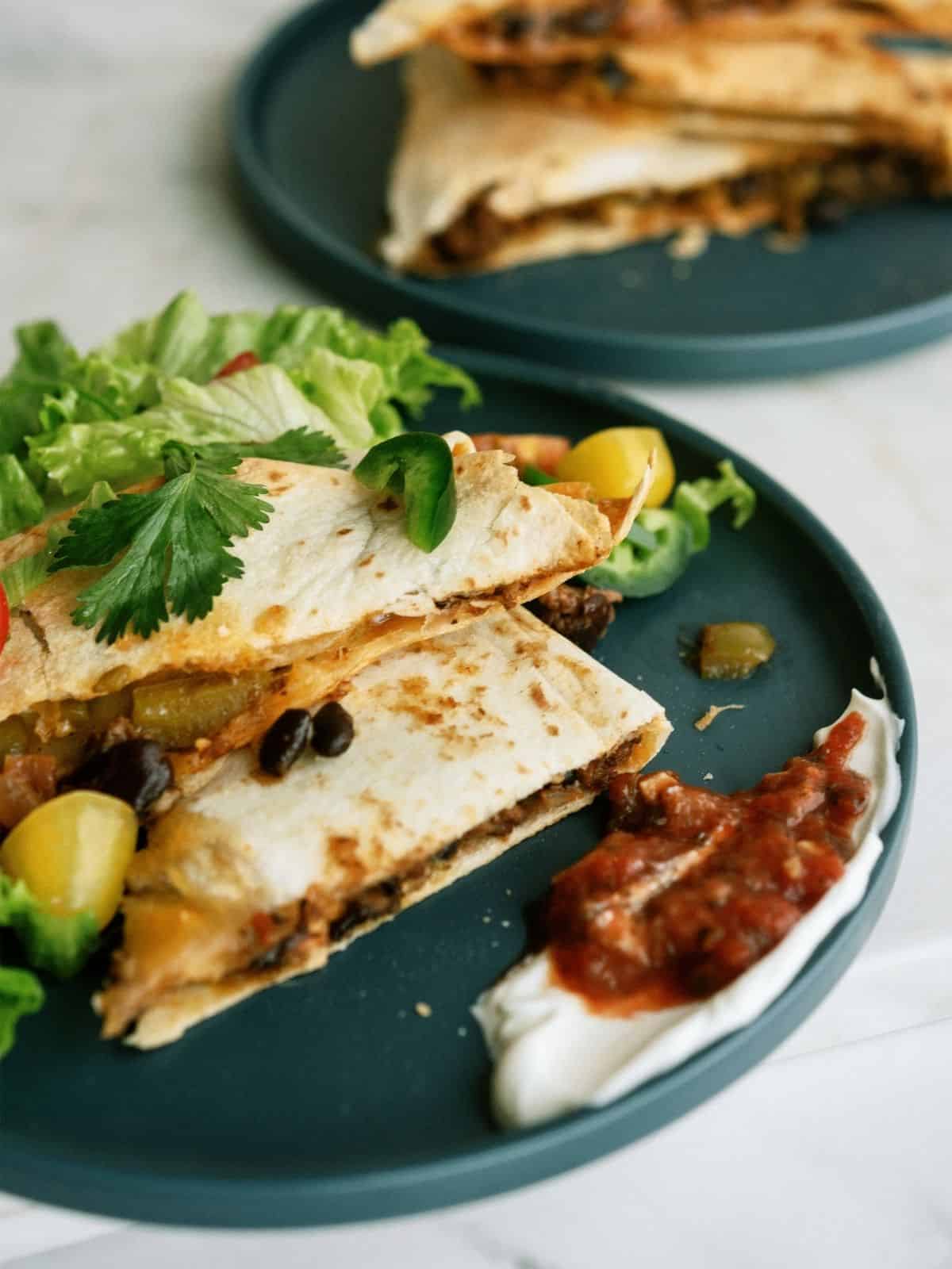 Sheet Pan Quesadillas