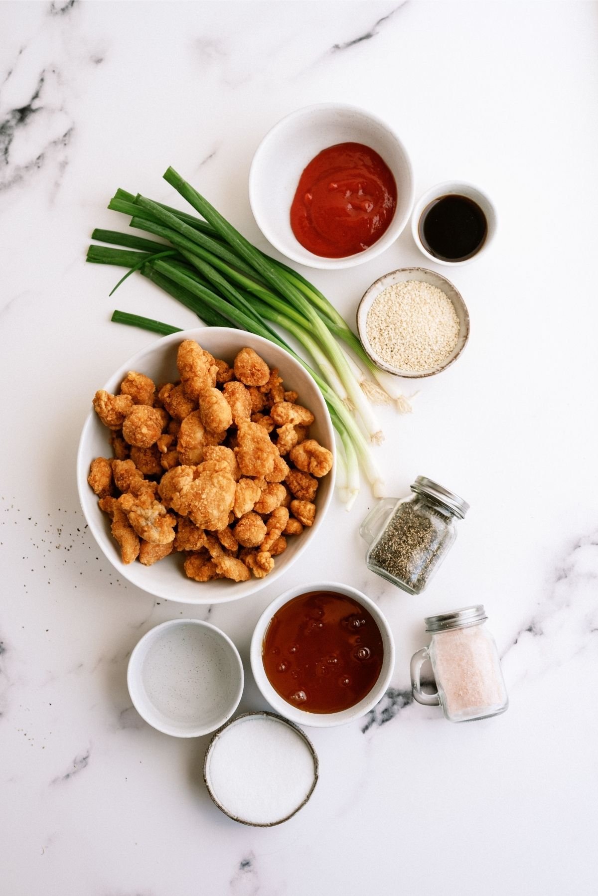 Ingredients for Instant Pot Sticky Chicken