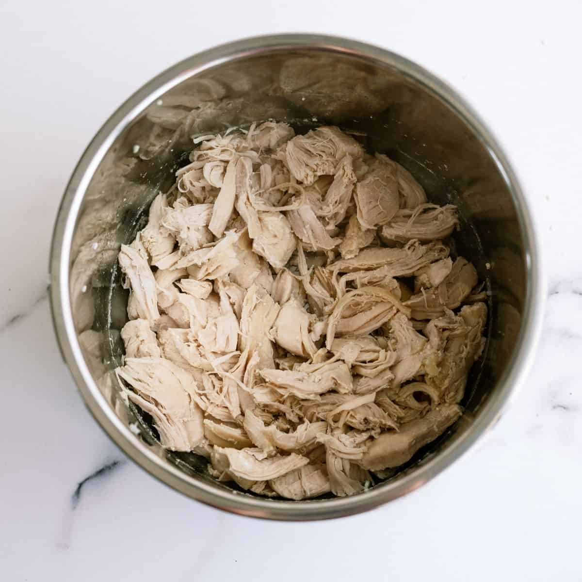 Shredded Chicken in Instant Pot