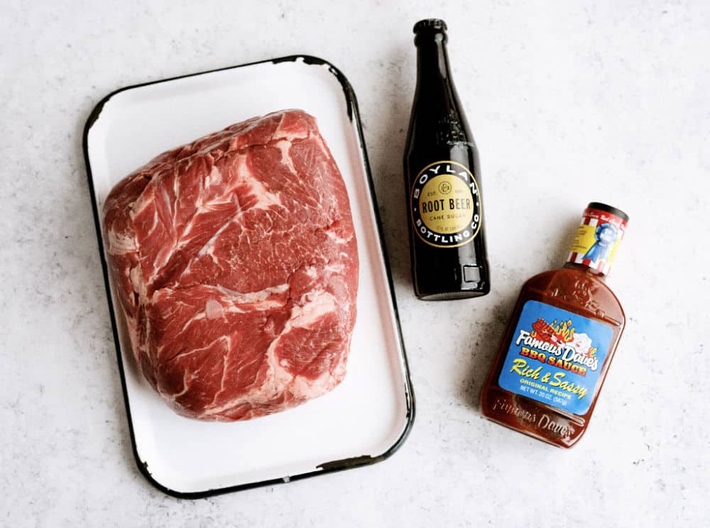 ingredients in instant pot root beer sandwiches