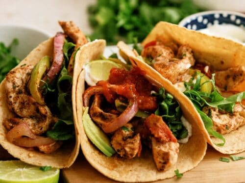 Baked Chicken Fajitas Recipe