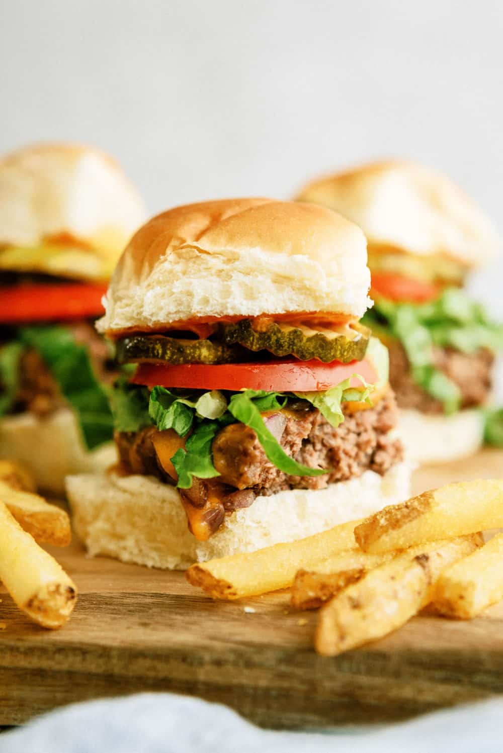 Baked Cheeseburger Sliders