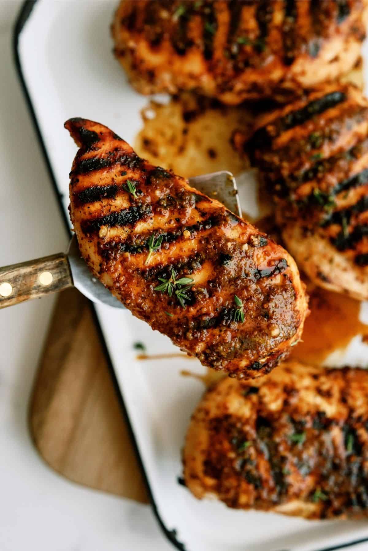 Grilled Honey Mustard Chicken Recipe