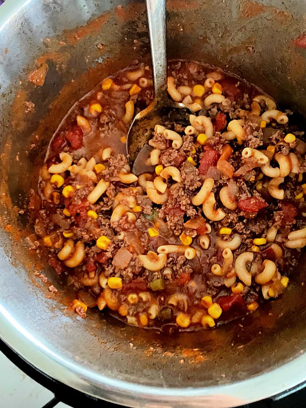 Instant Pot Ground Beef Goulash