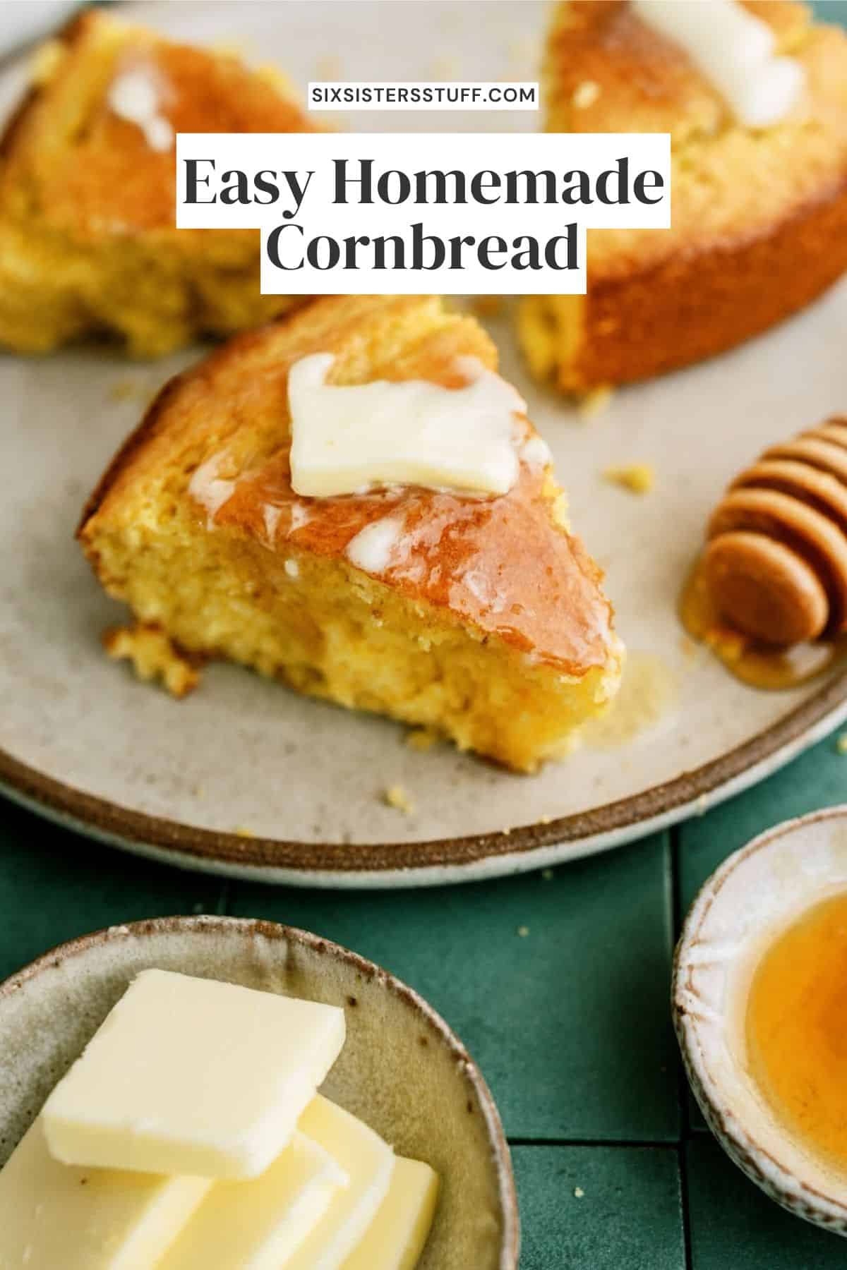Easy Homemade Cornbread Recipe - Six Sisters' Stuff