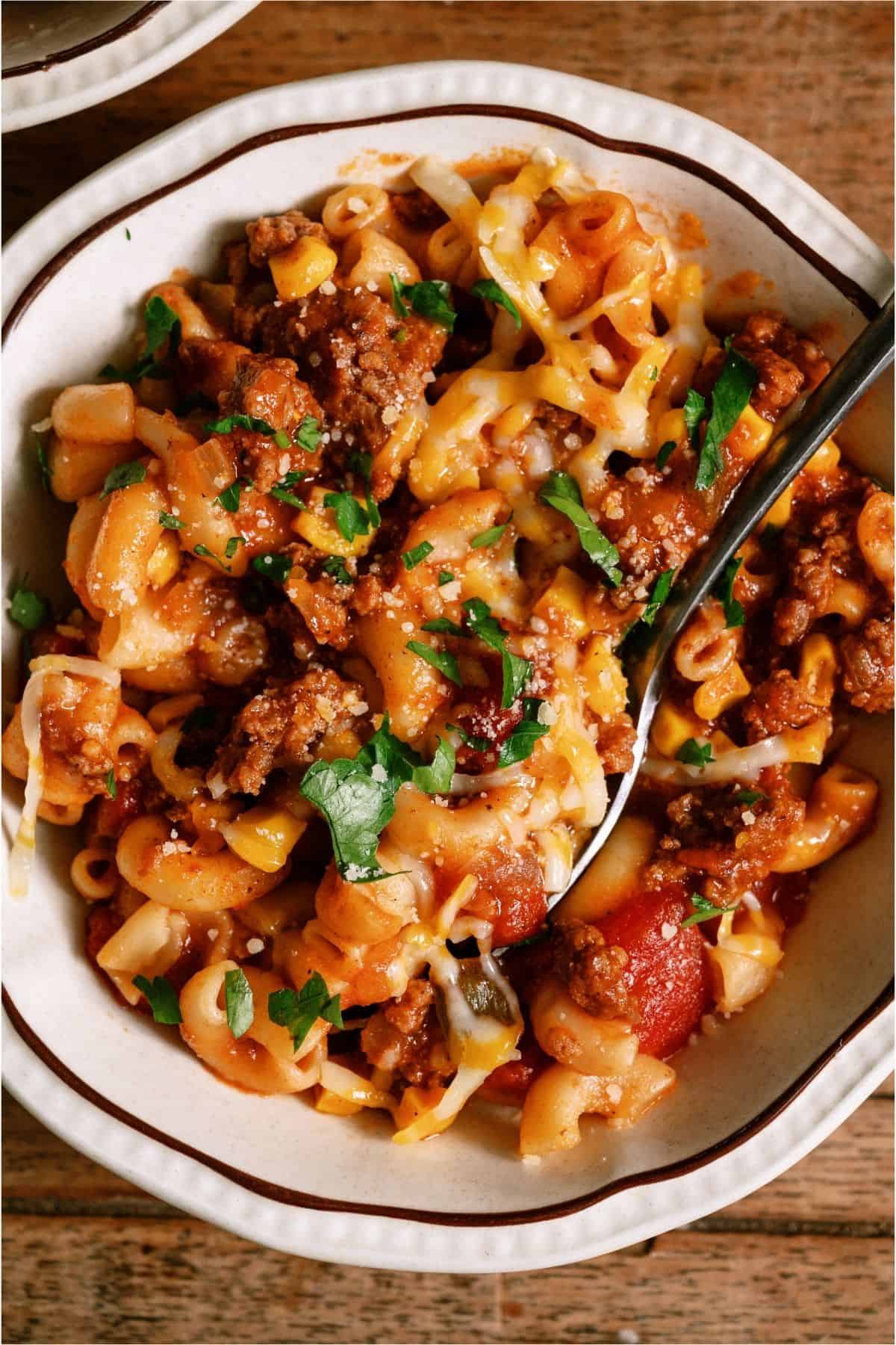 Instant Pot Ground Beef Goulash Recipe