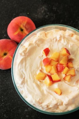 peach fluff salad