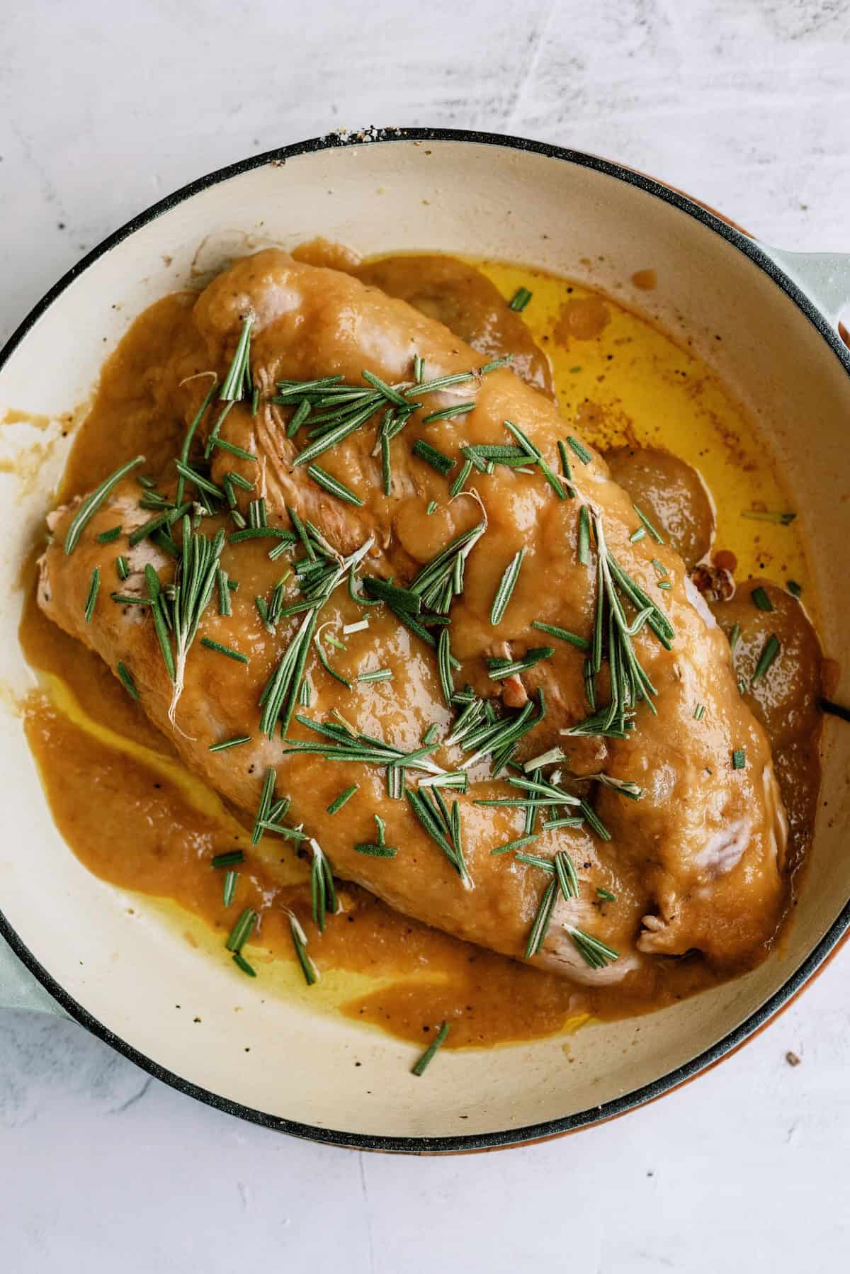 Applesauce Pork Tenderloin