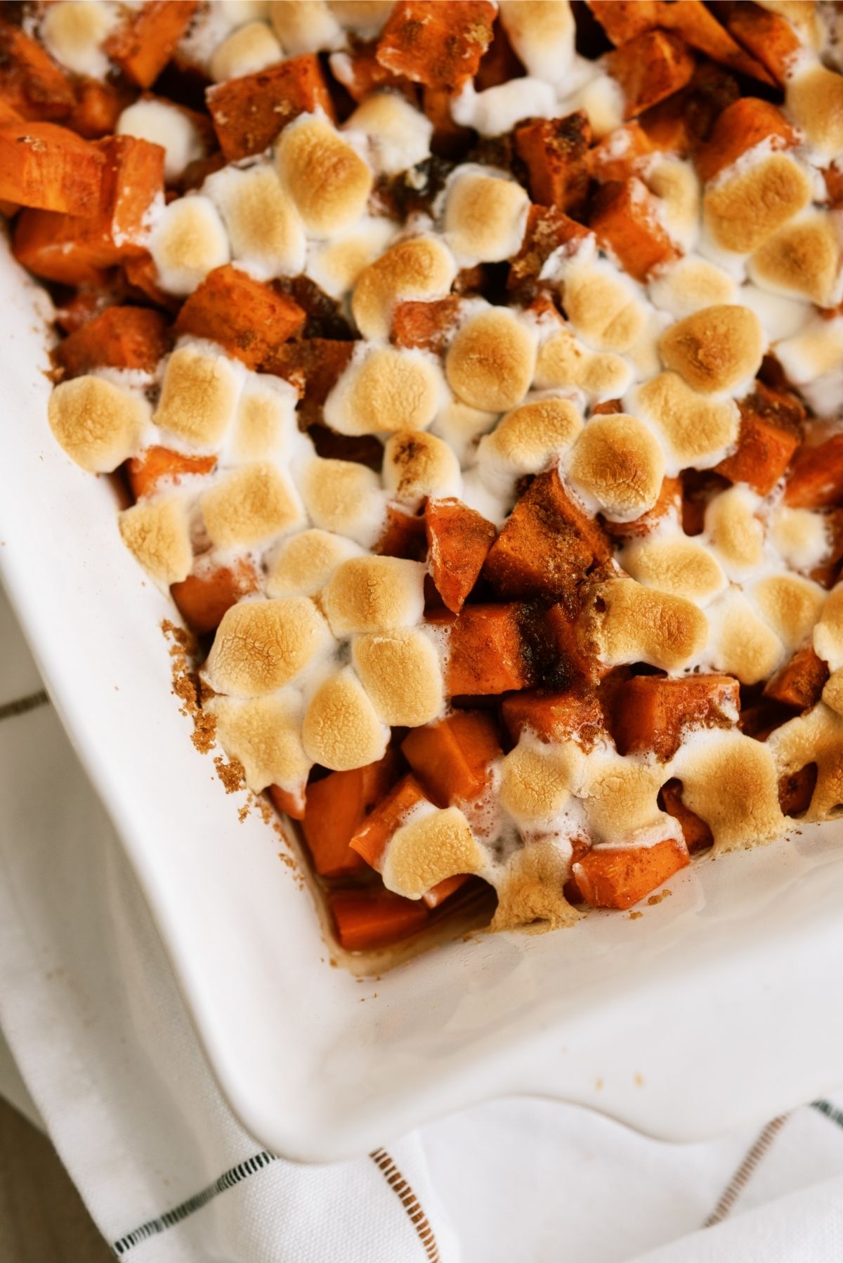 Baked Candied Yams without Corn Syrup in 9x13 pan