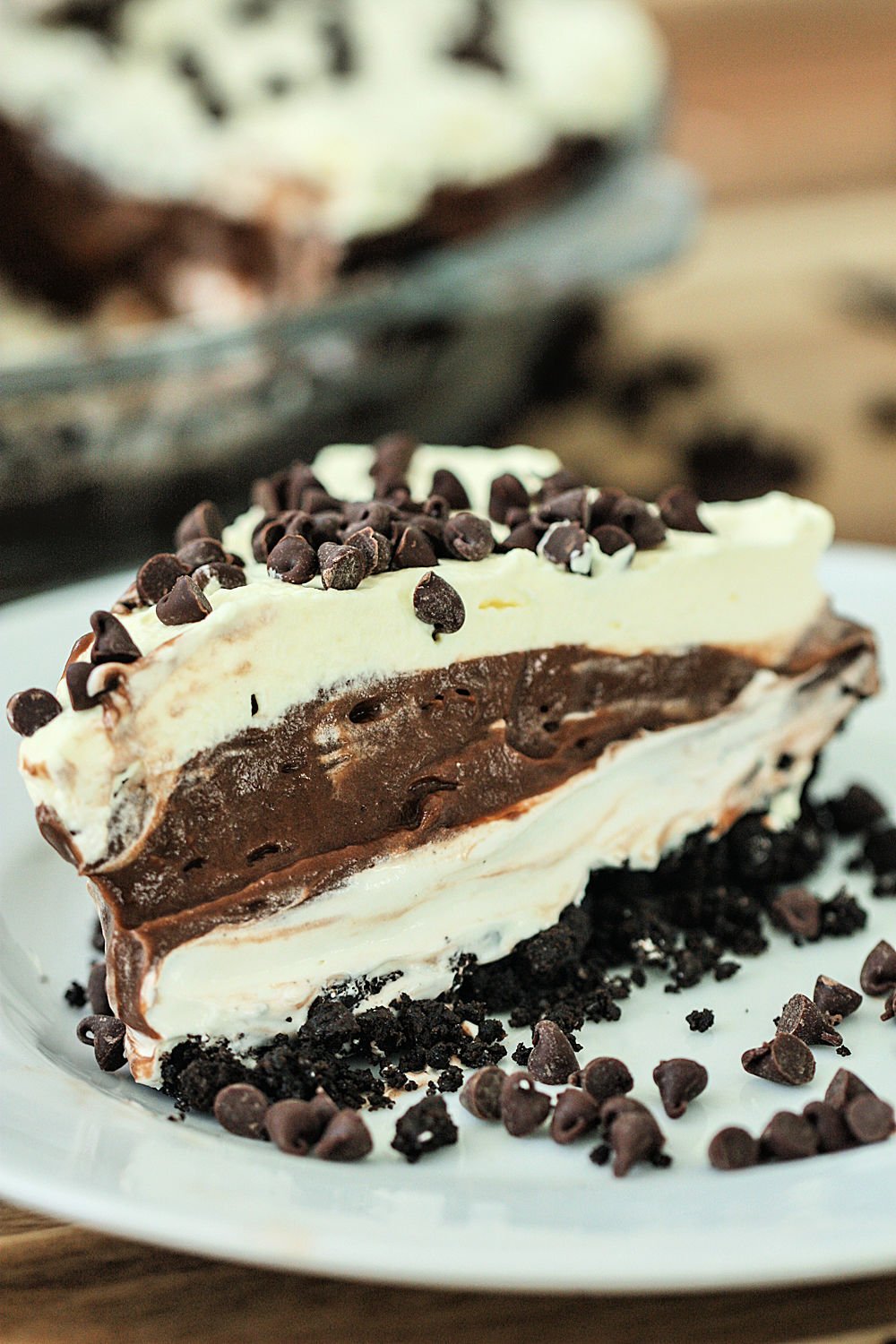 No Bake Chocolate Cream Pie Recipe