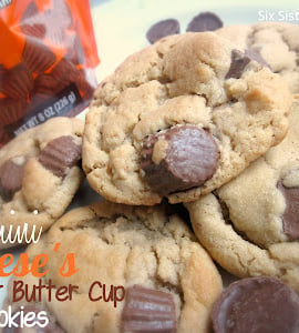 Mini Reese's Peanut Butter Cup Cookies