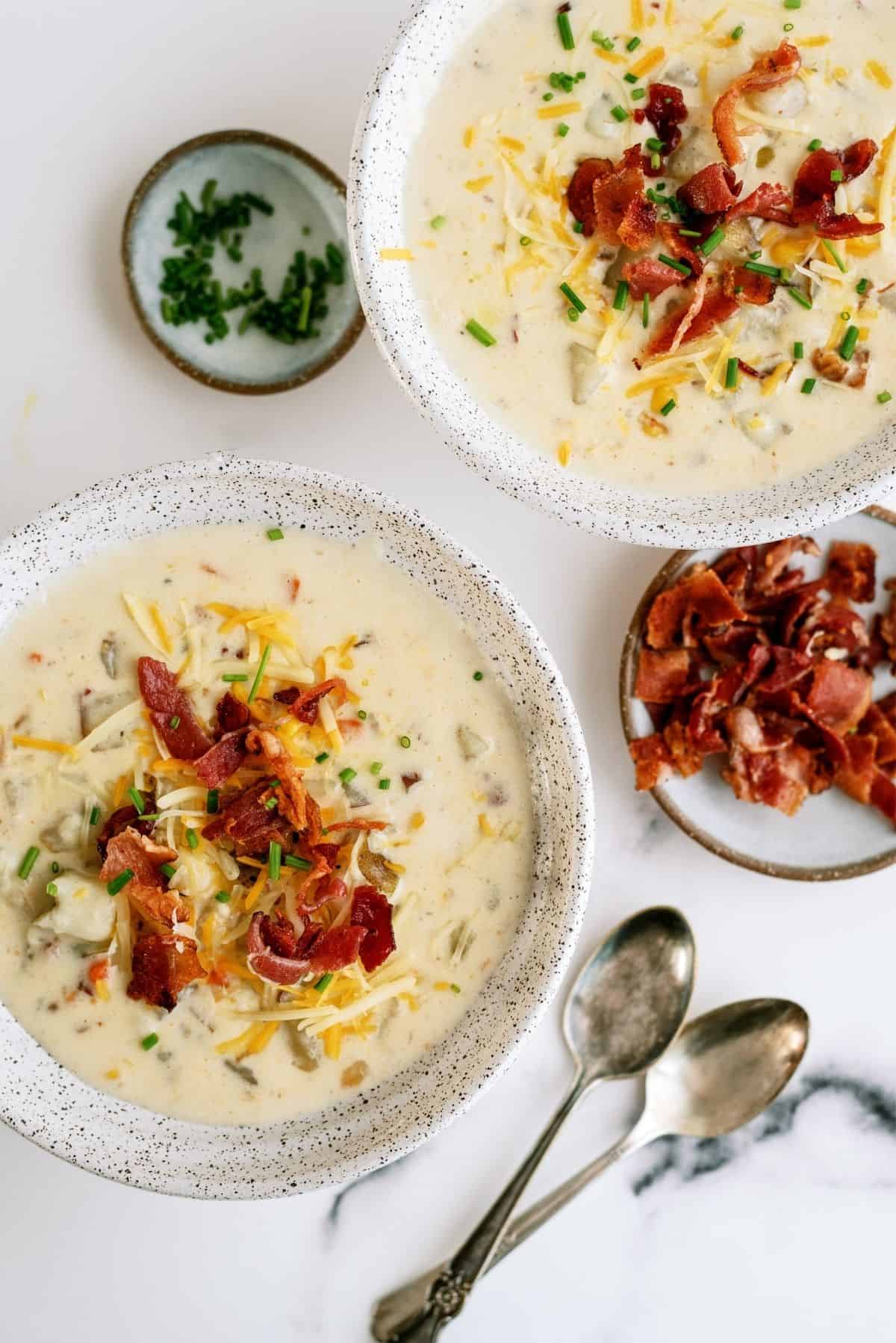 2 Bowls of Disneyland’s Loaded Potato Soup