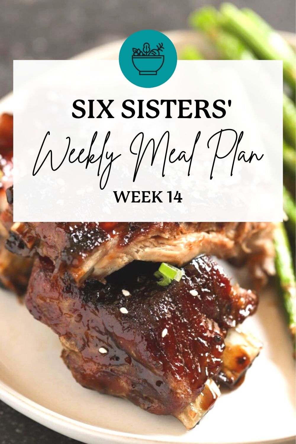 Six Sisters’ Meal Plan – Week 14