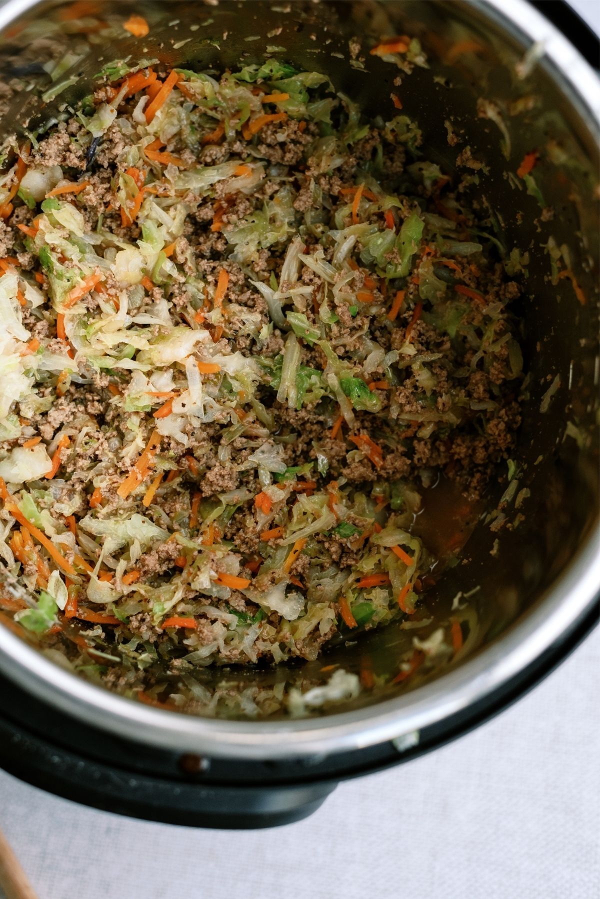 Instant Pot Egg Roll Bowls in the Instant Pot