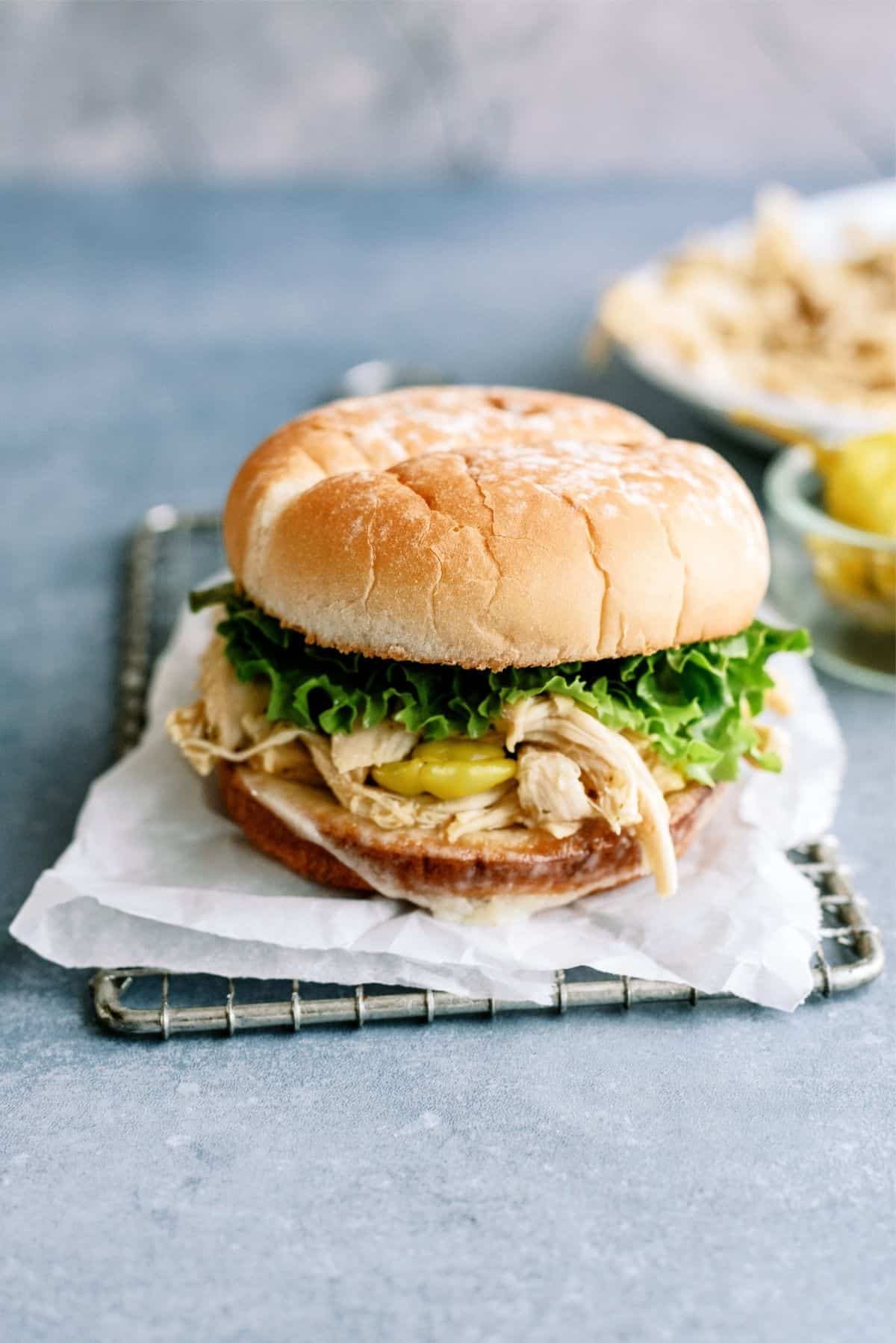 Instant Pot Mississippi Chicken Sandwiches Recipe