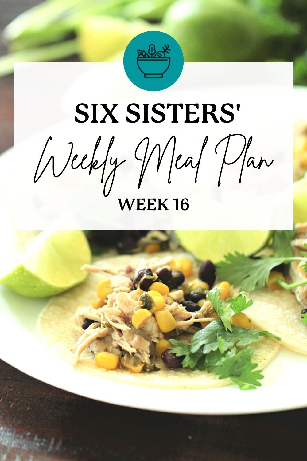 Six Sisters’ Meal Plan – Week 16