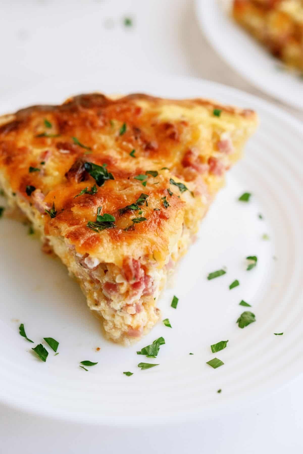 Ham and Cheese Quiche