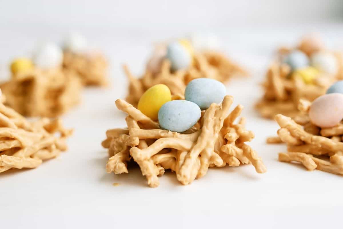 Butterscotch Birds Nest Treats Recipe