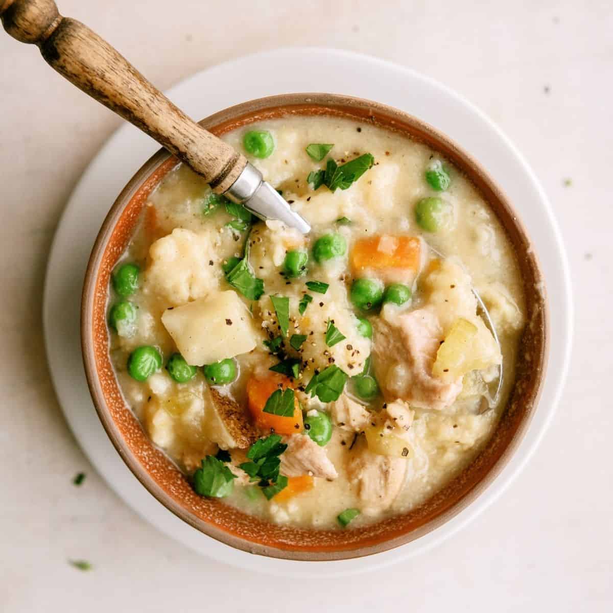 Easy Instant Pot Chicken and Dumplings Recipe