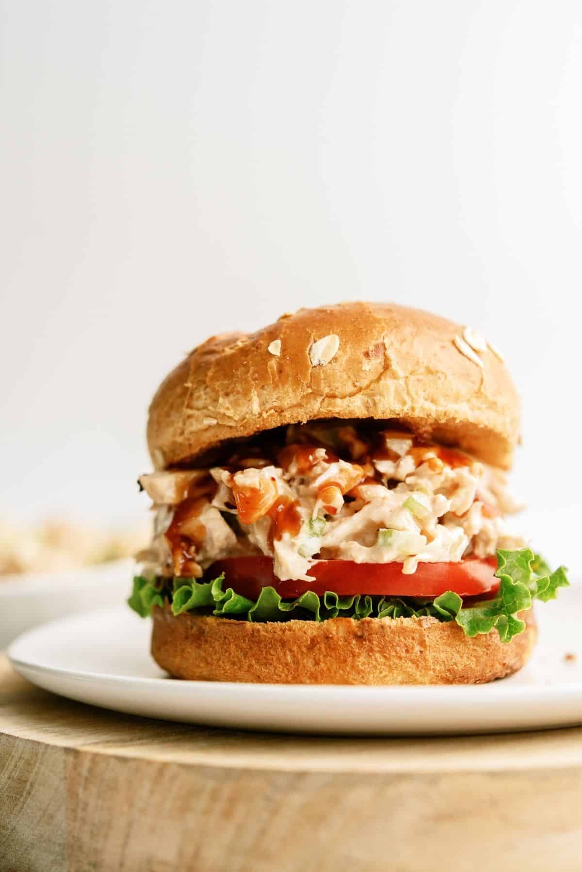 BBQ Chicken Salad Sandwiches