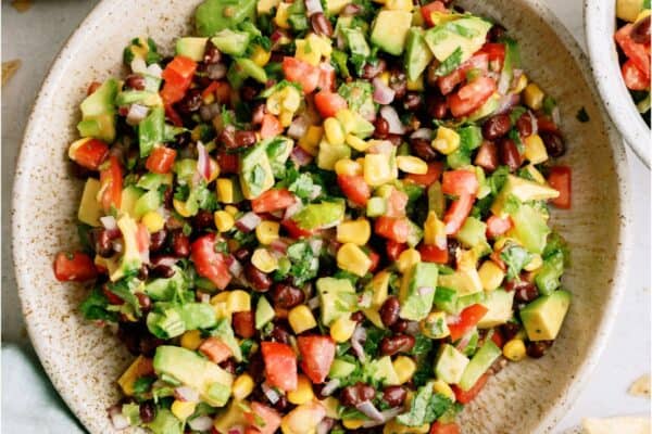 A bowl of Cowboy Caviar