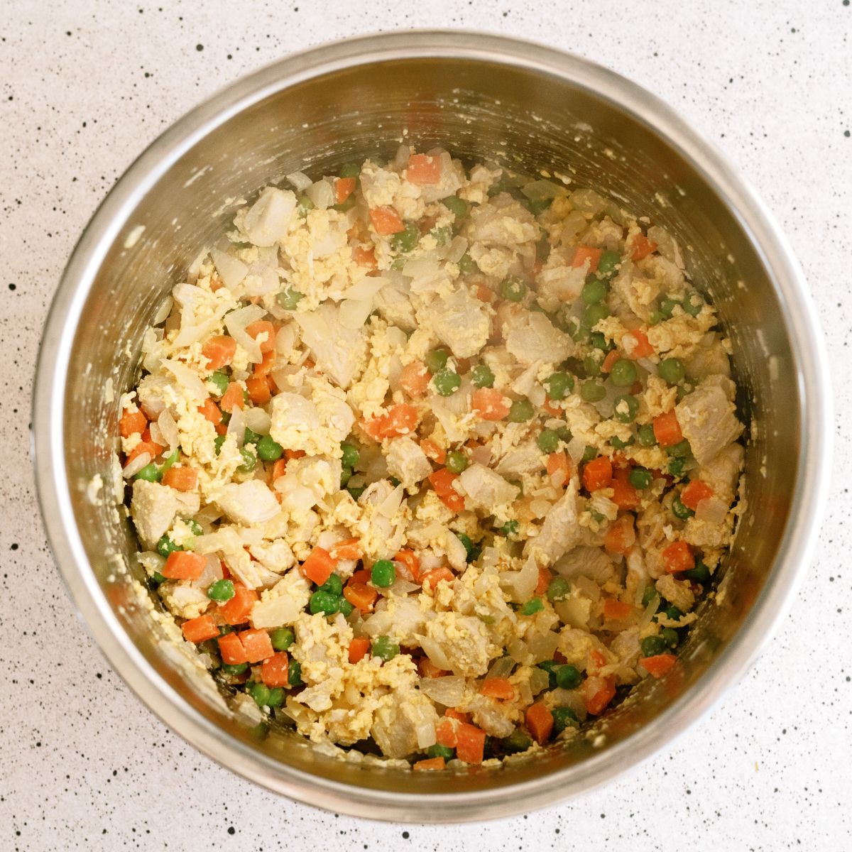 Veggies, Chicken and Eggs in the Instant Pot
