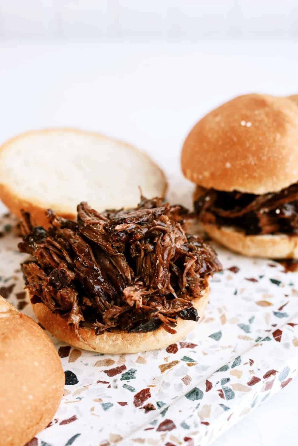 Instant Pot Italian Beef Roast Sandwich 