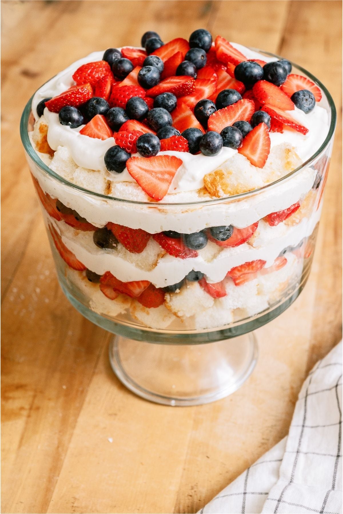 Patriotic Berry Trifle Recipe