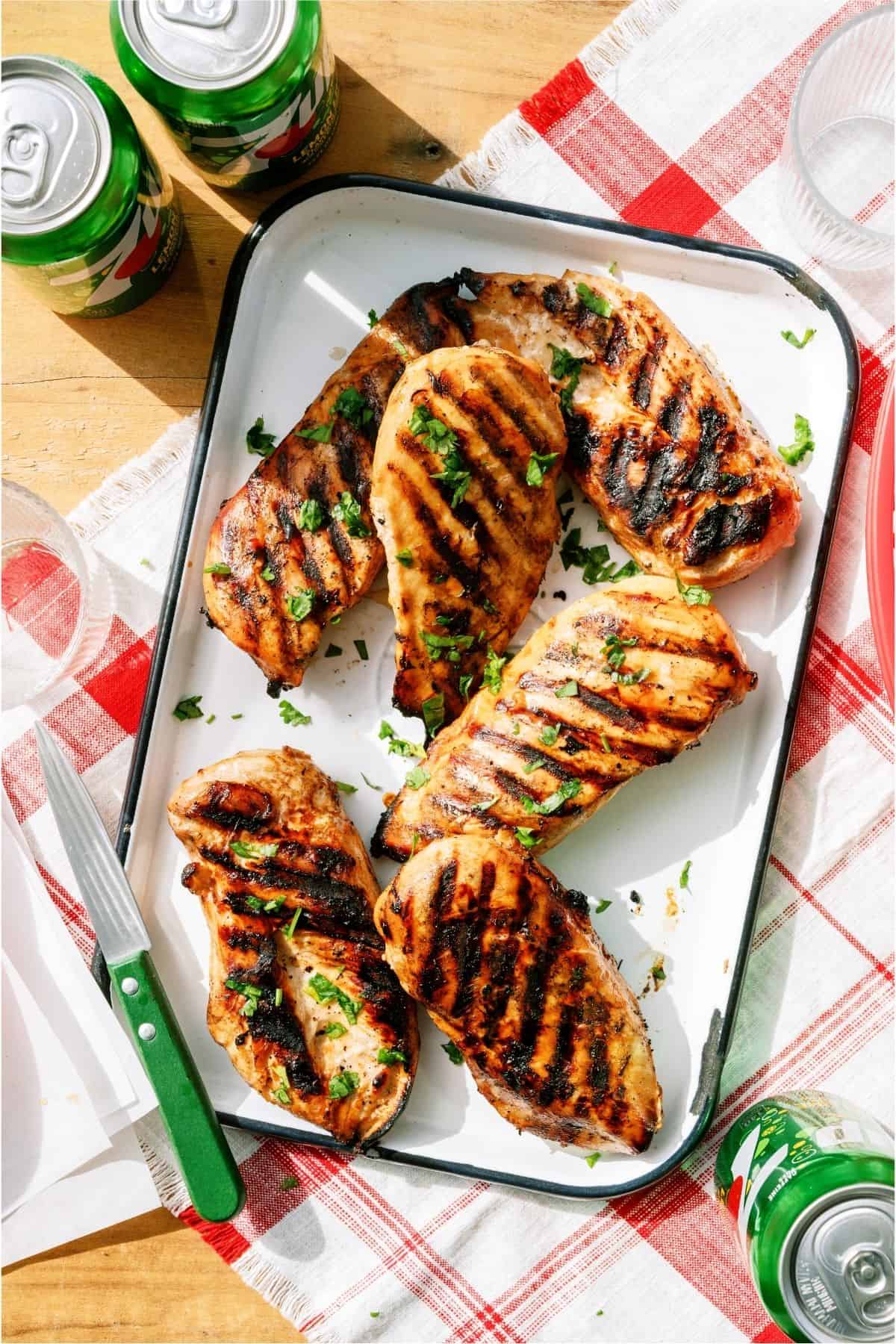Grilled 7-Up Chicken Recipe