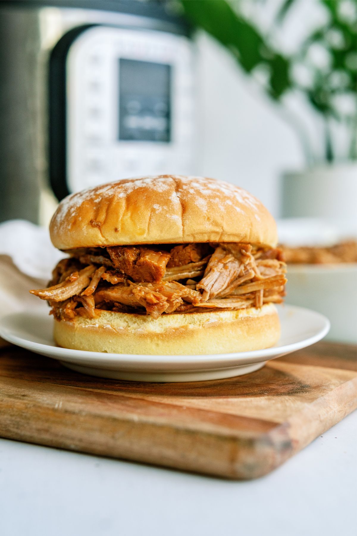 Instant Pot Sweet and Sticky Pulled Pork Recipe
