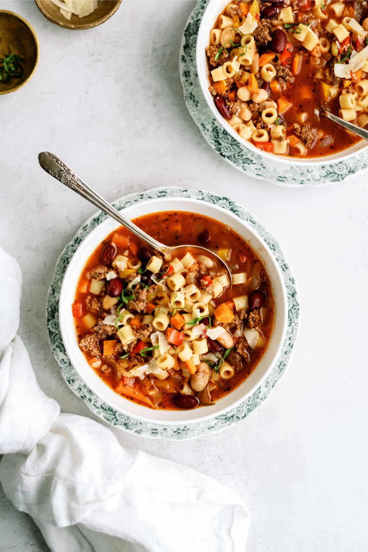 Instant Pot Pasta e Fagioli Recipe (Olive Garden Copycat)