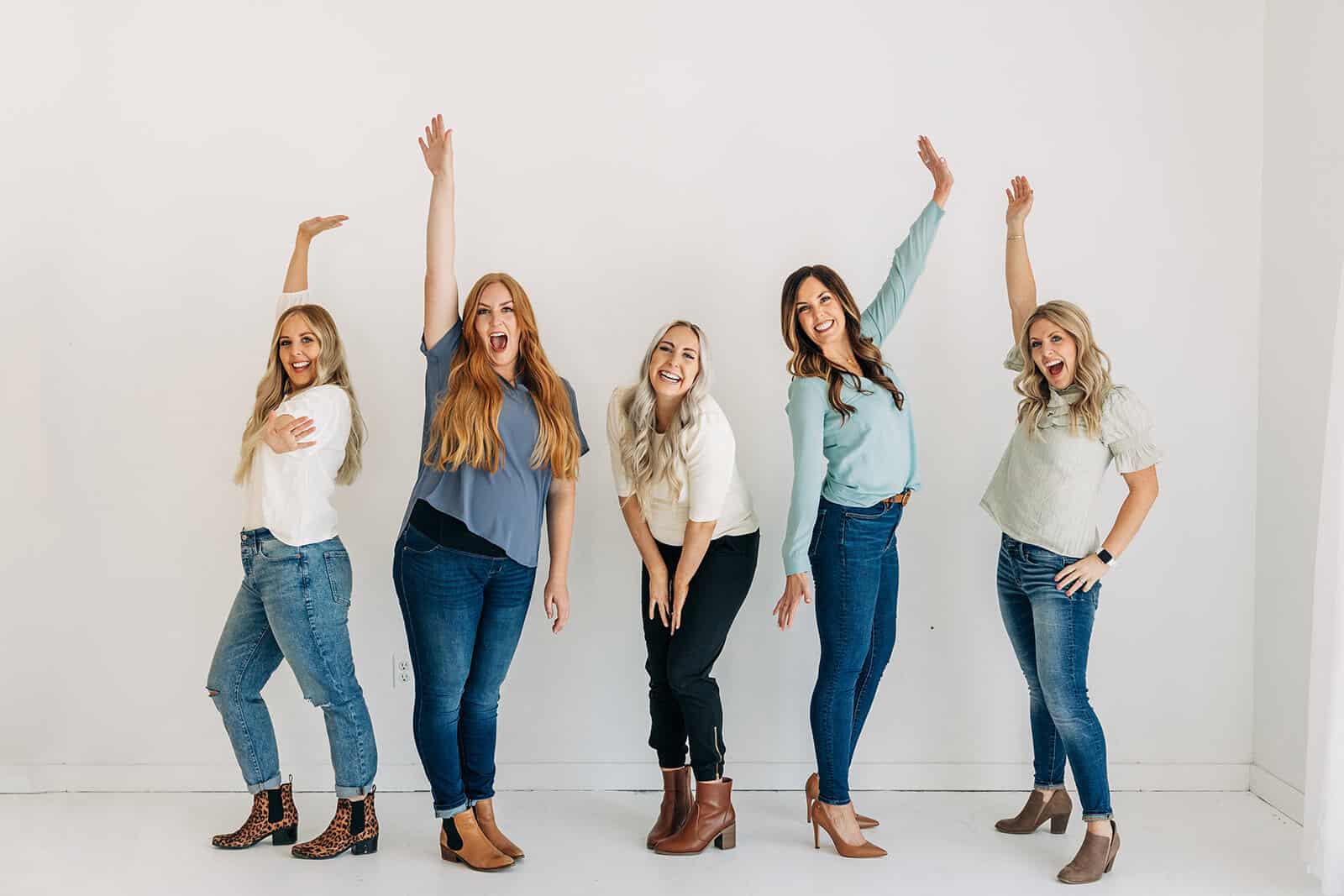 Kendra, Stephanie, Camille, Kristen, and Lauren